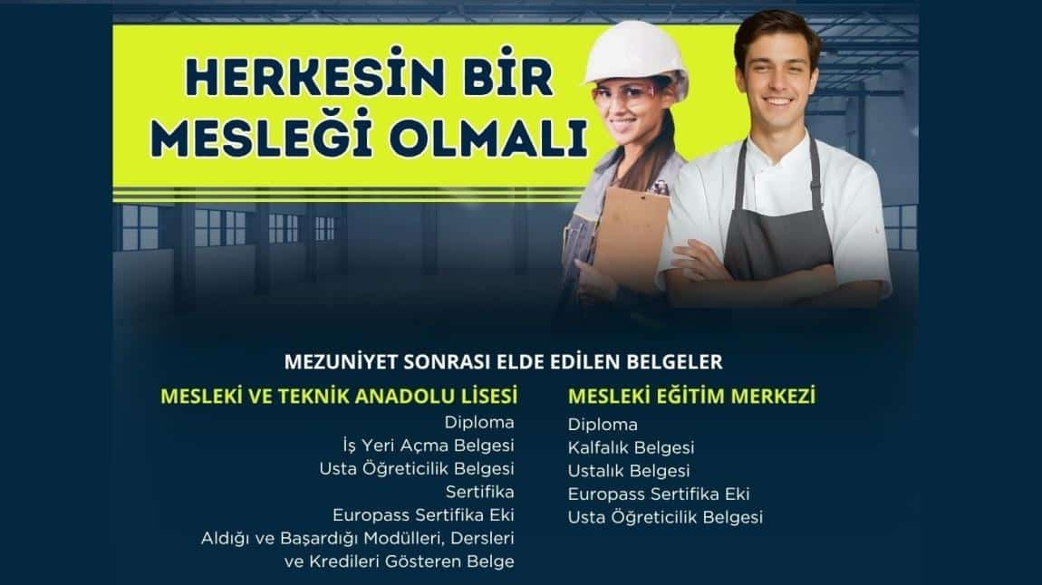 Neden  Mesleki Eğitim?